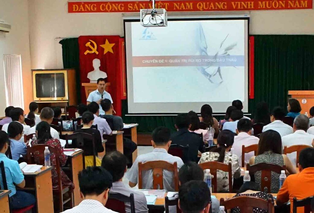 khóa học quản trị rủi ro trong đấu thầu